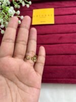 Stainless steel Flower design Adjustable Ring♥️1247 - Image 2