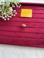 Trendy Leaf design black Ad stone Adjustable Ring✨1246 - Image 4