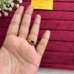 Black stone Ad stone adjustable Ring✨1254