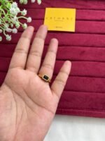 Black stone Ad stone adjustable Ring✨1254