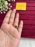 Black stone Ad stone adjustable Ring✨1254 - Image 3