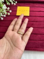 Beautiful Star design Golden stone design Adjustable Ring✨1260 - Image 3