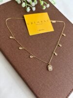 Stainless steel Golden Necklace ♥️1240 - Image 5