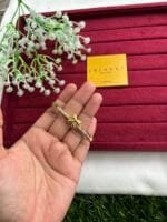 Beautiful bow design open Bangle✨1047 - Image 5