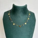 Heart design Golden charms Necklace ♥️1068