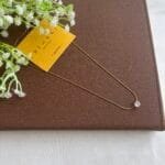 Beautiful solitaire design Golden Necklace ✨1039