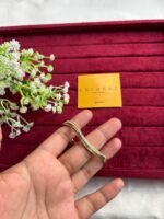 stainless steel Golden Open bangle✨
1007 - Image 2