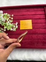 stainless steel Golden Open bangle✨
1007 - Image 4