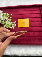 stainless steel Golden Open bangle✨
1007 - Image 5