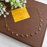 Multicolour circle design Necklace ✨1048