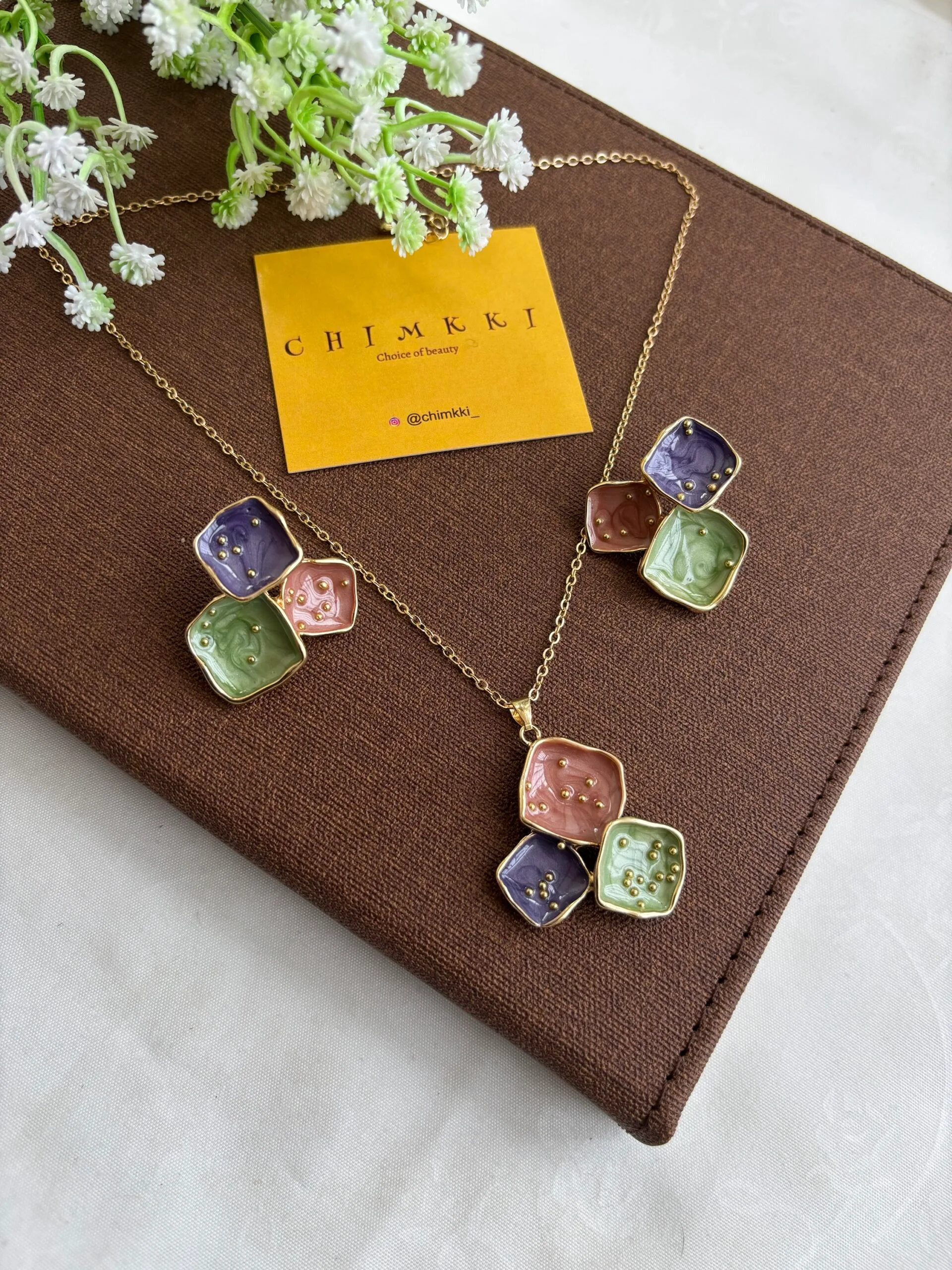 img_7758 Beautiful pendant sets✨1034 - Image 1