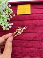 Stainless steel Beautiful butterfly design Rosegold open bangle🌸 1152