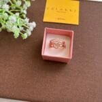 Stainless steel Rosegold Adjustable Ring🌸1072