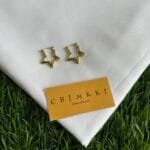 Star design hoop earrings 🌟1110