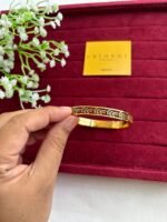 Beautiful leaf design open bangle🌿1161 - Image 3