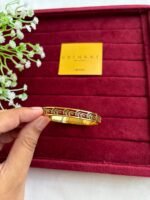 Beautiful leaf design open bangle🌿1161 - Image 2