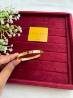 Budget friendly Stainless steel open bangle ♥️1156