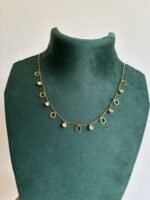 Stainless Beautiful circle charm Golden Necklace ♥️1120 - Image 3