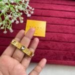 Stainless steel Golden Kids/ Teen open bangle🌟Diameter 5.5cm, above 6 year suit measure size before ordering 1222