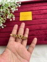 Stainless steel Beautiful oval design open bangle♥️1124 - Image 2