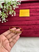 Stainless steel Beautiful oval design open bangle♥️1124 - Image 3