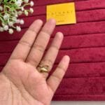 Stainless steel Adjustable Golden Ring✨1147