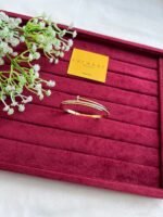 Stainless steel Beautiful Golden open bangle♥️1173 - Image 3
