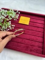 Stainless steel Beautiful Golden open bangle♥️1173 - Image 2