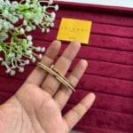 Stainless steel Beautiful Golden open bangle♥️1173