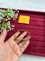 Stainless steel Classic clover design open bangle✨1170 - Image 3