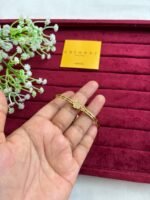 Stainless steel Beautiful Golden open bangle ✨1169 - Image 3