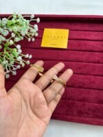 Stainless steel Beautiful Golden open bangle ✨1169 - Image 5