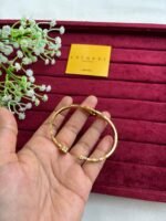 Stainless steel Beautiful Golden open bangle ✨1169 - Image 4