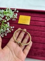 Beautiful Nail design full stone open bangle♥️1167 - Image 4