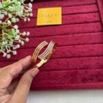 Stainless steel Beautiful Rosegold open Bangle✨1205