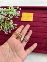 Stainless steel Beautiful Rosegold open bangle🌸1206 - Image 2