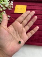 Beautiful Star design Emerald green stone Necklace 🌟♥️1192 - Image 3