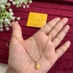 Stainless steel Beautiful flower design Golden kids Necklace ♥️1237