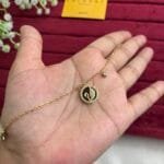 Beautiful Swan design stone embedded Golden bracelet ♥️1253