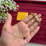 Stainless steel Beautiful necklace and bangle combo 🌸1212