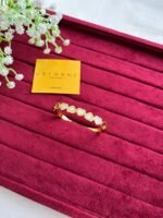 Stainless steel Beautiful white heart design open bangle♥️1203 - Image 2