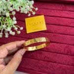 Stainless steel open bangle ♥️1255