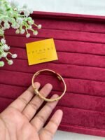 Stainless steel Beautiful heart design Golden-open bangle♥️1209 - Image 4