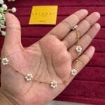 Beautiful flower pearl design Necklace ✨♥️1231