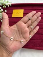 Beautiful flower pearl design Necklace ✨♥️1231