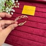 Stainless steel Rosegold Kids/ Teen open bangle🌟Diameter 5cm, above 5 year suit measure size before ordering 1218