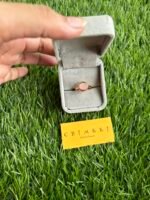 Trendy Pink circle stone Beautiful Adjustable Ring🌸1270 - Image 3