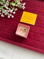 Beautiful Trendy cross ring with black stone♥️Adjustable size✨1261 - Image 6