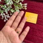 Green & white stone Beautiful cute Adjustable Ring♥️ 1291