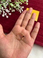 black stone cute little Adjustable Ring✨1264 - Image 2